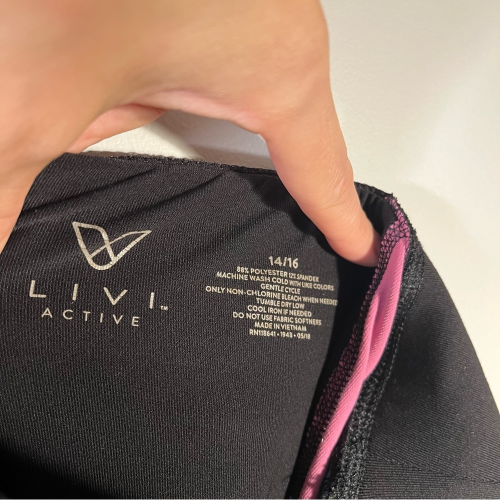 Livi Active Leggings Size 14/16 - Picture 5 of 5